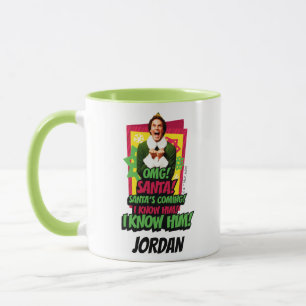 Mug Buddy l'Elfe OMG ! PÈRE NOËL !