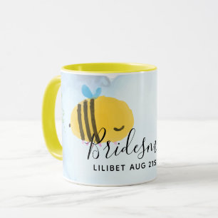 Mug BUDGET Bridesmaid Fête de la mariée Dons Bumble BE
