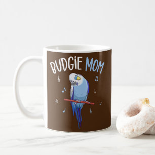 Mug Budgie Maman Parakeet Budgerigar Femmes Drôle 