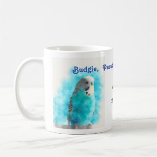 Mug budgie parakeet ou budget s'amuser
