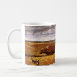 Mug Buffalo Bones labourés par Harvey Thomas Dunn