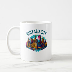 Mug Buffalo City New York États-Unis