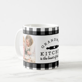 Mug Buffalo Plaid Grand-mère's Kitchen Photo