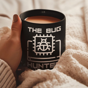 Mug Bug Hunter Funny Computer Science Programmeur Code