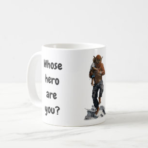 Mug Bugbear Hero Enfant Secourt Imaginaire Art Café Mu