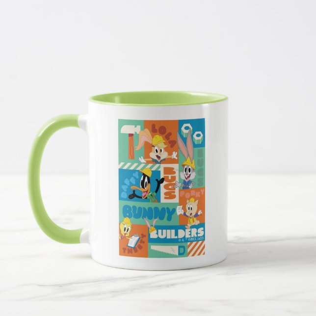 Mug BUGS BUNNY BUILDERS™| Character Grid Pattern (Gauche)