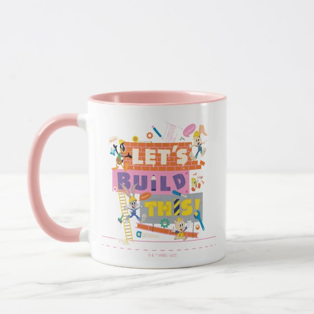 Mug BUGS BUNNY BUILDERS™| "Construisons ceci" Chantier (Gauche)