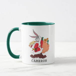 Mug BUGS BUNNY™ Père Noël "My Side Hustle"
