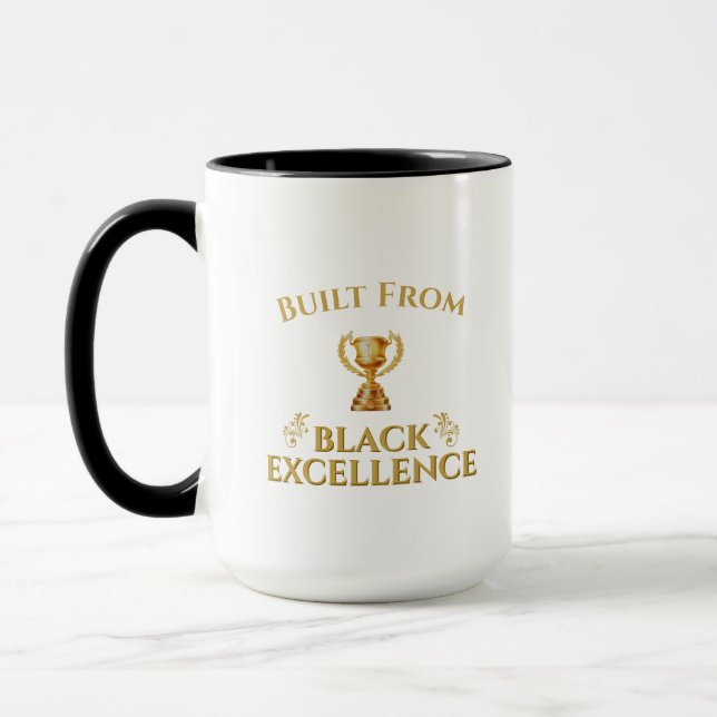 Mug Built From Black Excellence Legacy (Gauche)