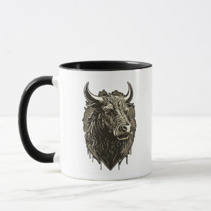 Mug Bull Portrait