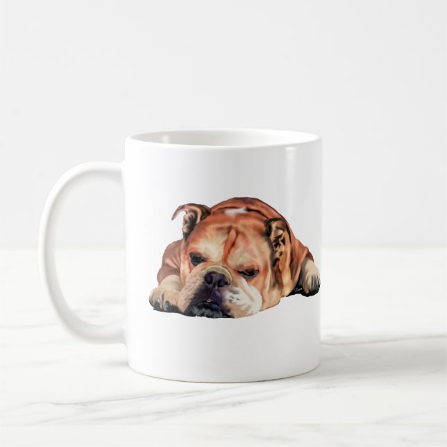 Mug Bulldog anglais (Gauche)