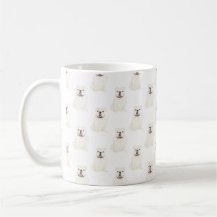 Mug Bulldog anglais (blanc)