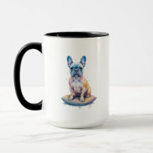 Bulldog Francés Colorido y Artístico 