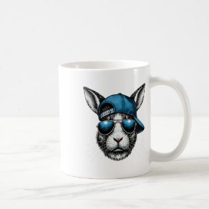 Mug Bunny Face Casquette Sungles Joyeux Jour de Pâques