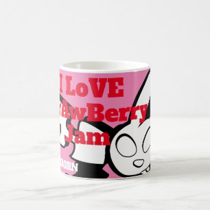 Mug Bunny Lots Souris de confiture de fraise Gel