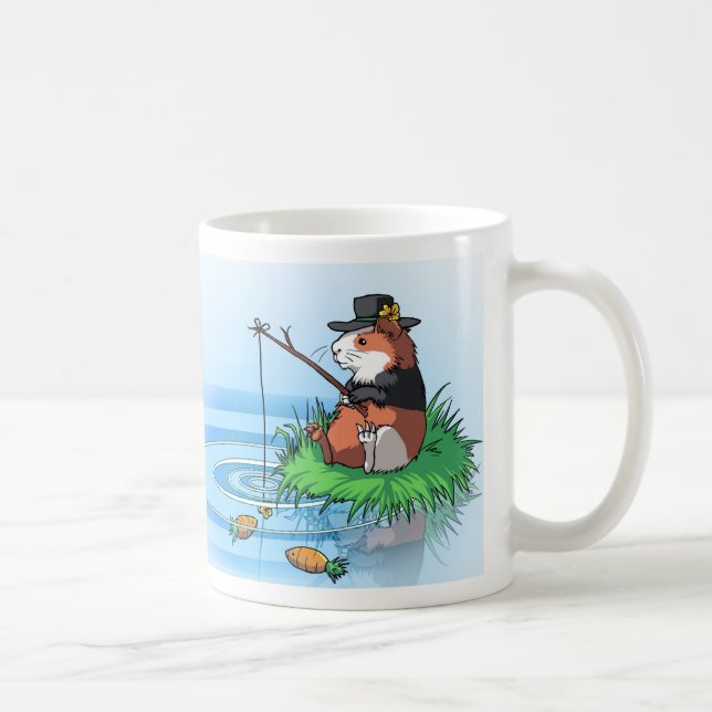 Mug Bunty le cobaye va pêche de carotte (Droite)