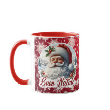 Buon Natale con Babbo Natale Italien