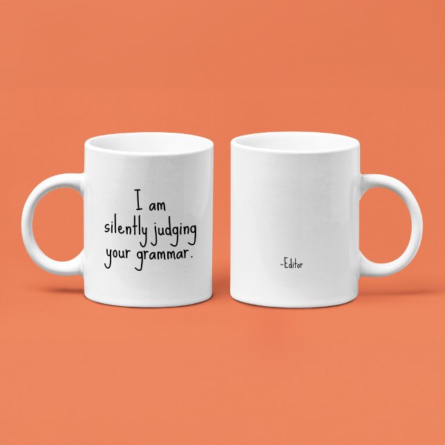 Mug Bureau de devis de l'éditeur amusant (Créateur téléchargé)
