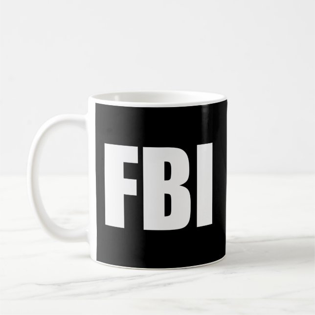 Mug Bureau Fédéral D'Enquête Du Fbi (Gauche)