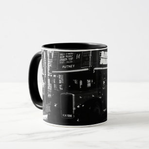 Mug Bus à deux étages vintage Angleterre Londres