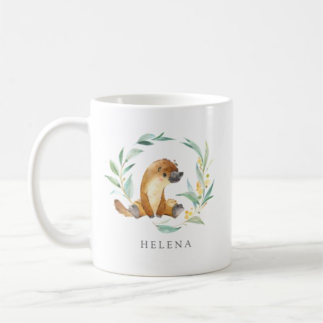 Mug Bush Baby Platypus personnalisé (Gauche)