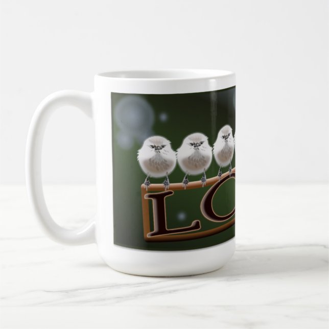 Mug Bushtit LOVE (Gauche)