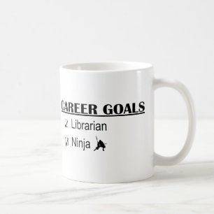 Mug Buts de carrière de Ninja - bibliothécaire