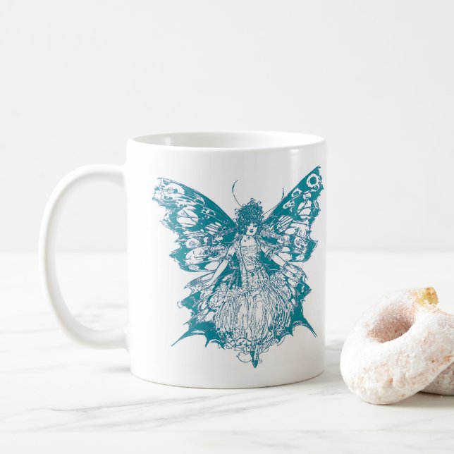 Mug Butterfly fairy (Avec donut)