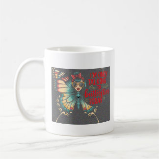 Mug Butterfly Girl - Only Talking to Butterflies