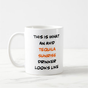 Mug buveur tequila sunrise