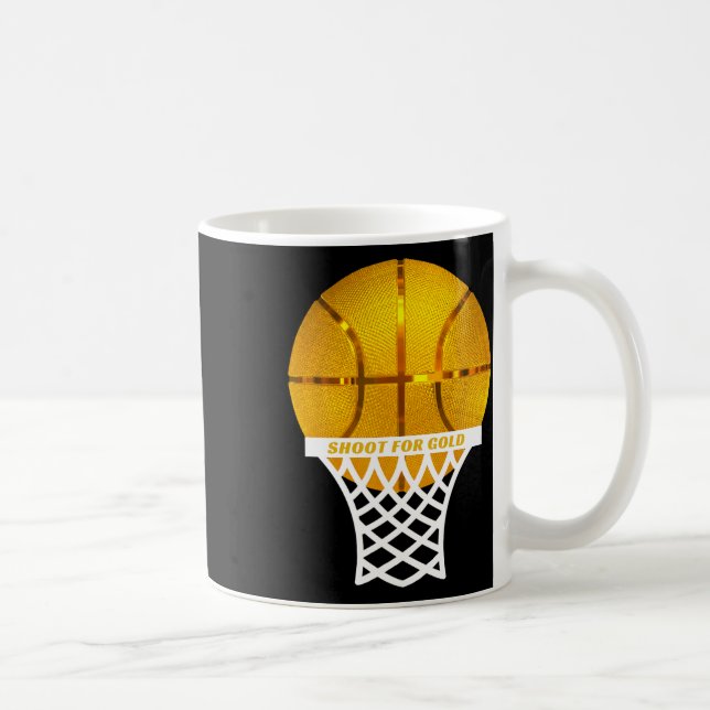 Mug Bysketbyll Byll Hoop Net Mvp Player Award Slam Dun (Droite)