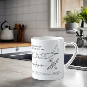 Mug C-130 Hercules - Plan directeur de l'avion AD