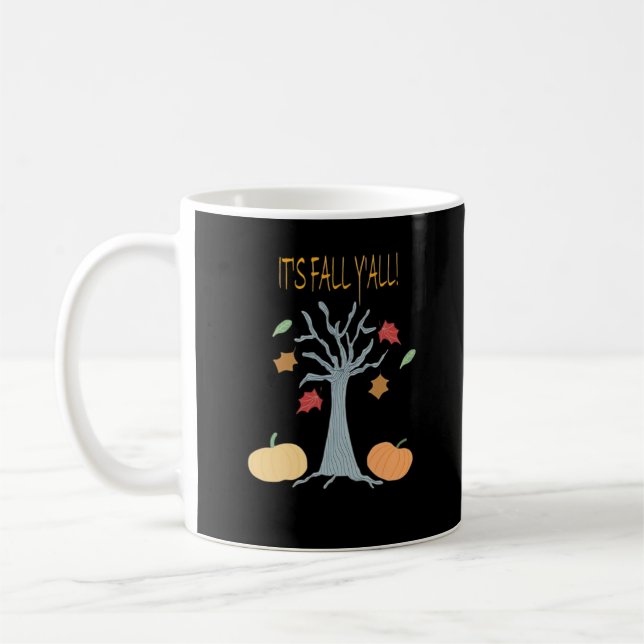 Mug C’est automne Y’all Essential Funny tendance (Gauche)