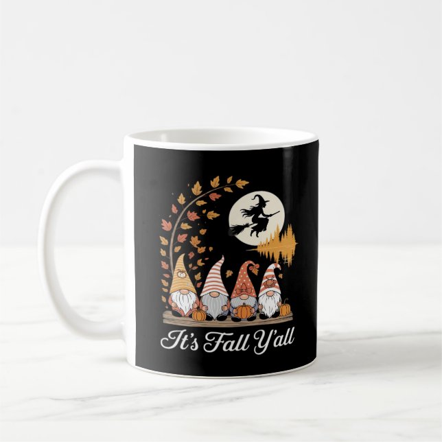 Mug C’est automne Y’all Gnomes automne automne (Gauche)