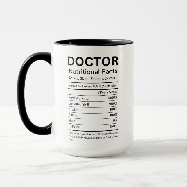Mug C’est Dr, En fait – Drôle de vie de docteur | Mign (Gauche)