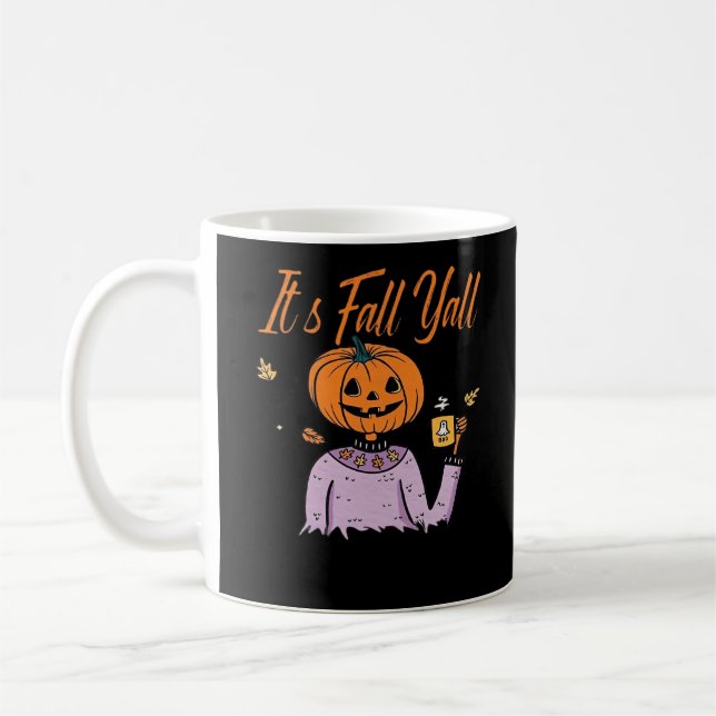 Mug C’est drôle pour l’automne Y’all (Gauche)