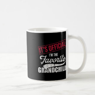 Mug C&#;est officiel je suis le petit-enfant préféré R