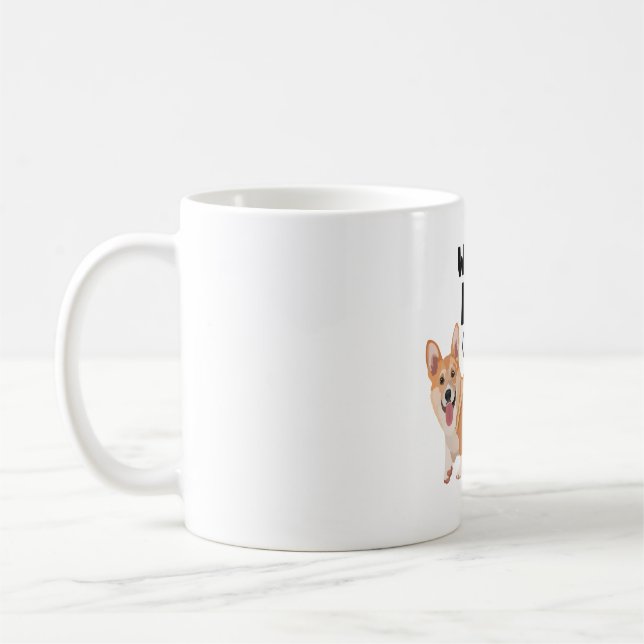 Mug C est pour Corgi (Gauche)