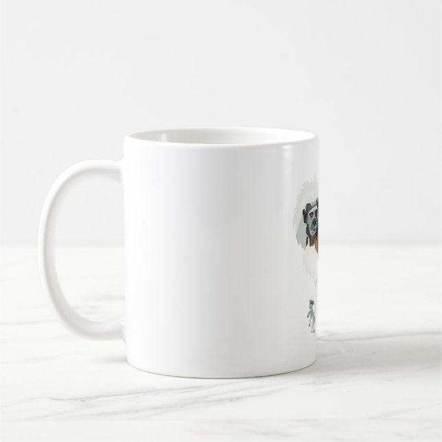 Mug C est pour Cottontop Tamarin (Gauche)