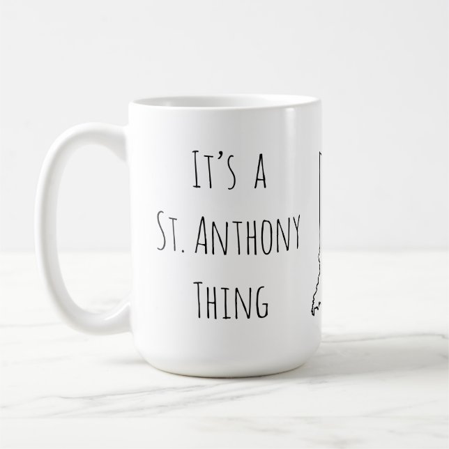 Mug C’est un Saint Anthony Thing (Gauche)