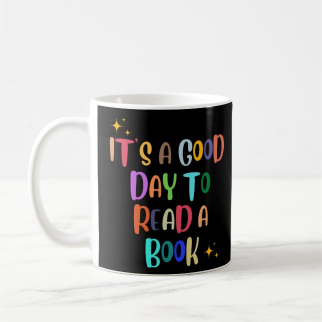 Mug C’est une bonne journée pour lire un livre - Book  (Gauche)