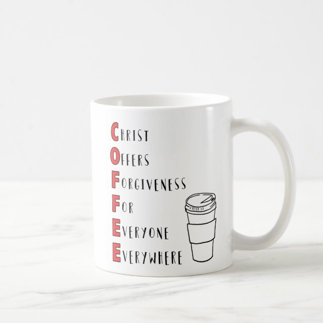 Mug C.O.F.F.E.E. Pour chacun (Droite)
