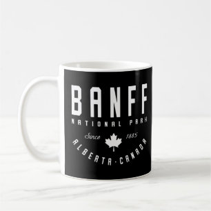 Mug Ca Banff Parc national Alberta Feuille d'érable ca