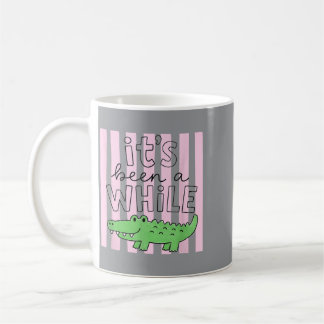Mug Ça fait un bail crocodile professeur rentrée scola