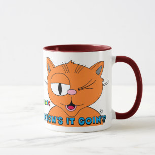 Mug Ça gaze, Señor Gato le chat de dessin animé ?