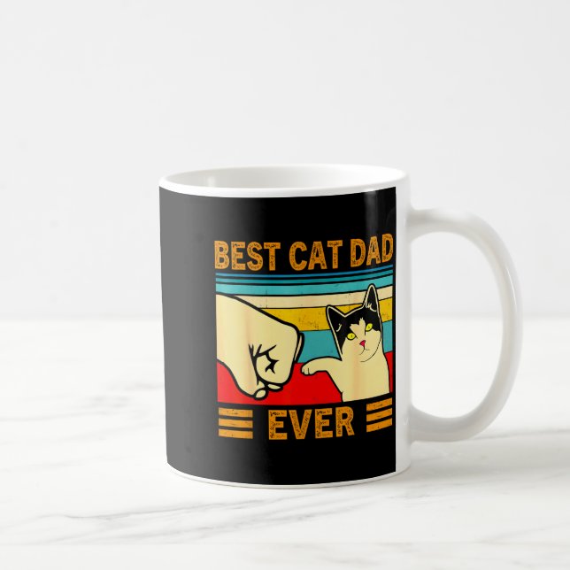 Mug Ca Men Cat Dad Ever Funny Cat Lover Gift  (Droite)