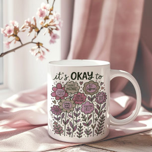 Mug Ça va pour Boho Floral