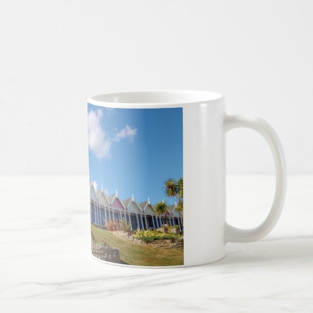 Mug Cabanes de plage traditionnelles britanniques (Droite)