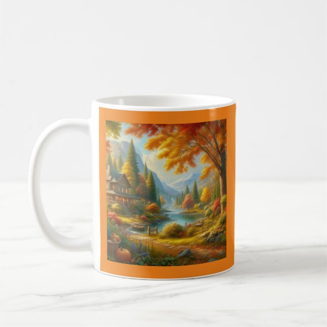 Mug Cabine Confortable En Bois (Gauche)