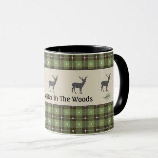 Mug Cabine de cerfs verts